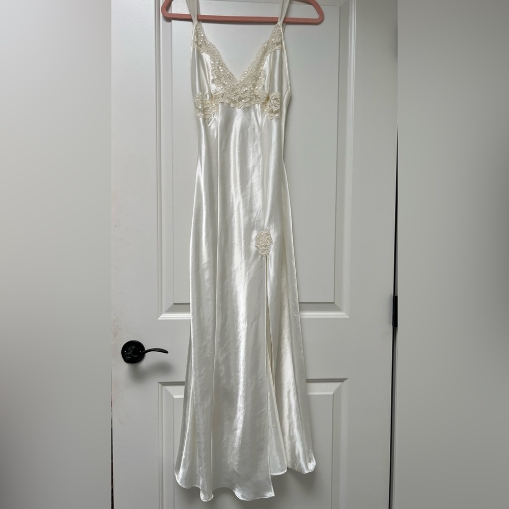 Vintage Victoria’s Secret embellished slip dress XS